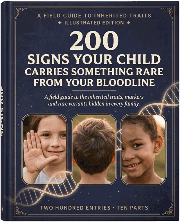 200 Signs Your Child Carries Something Rare From Your Bloodline — illustrated first edition